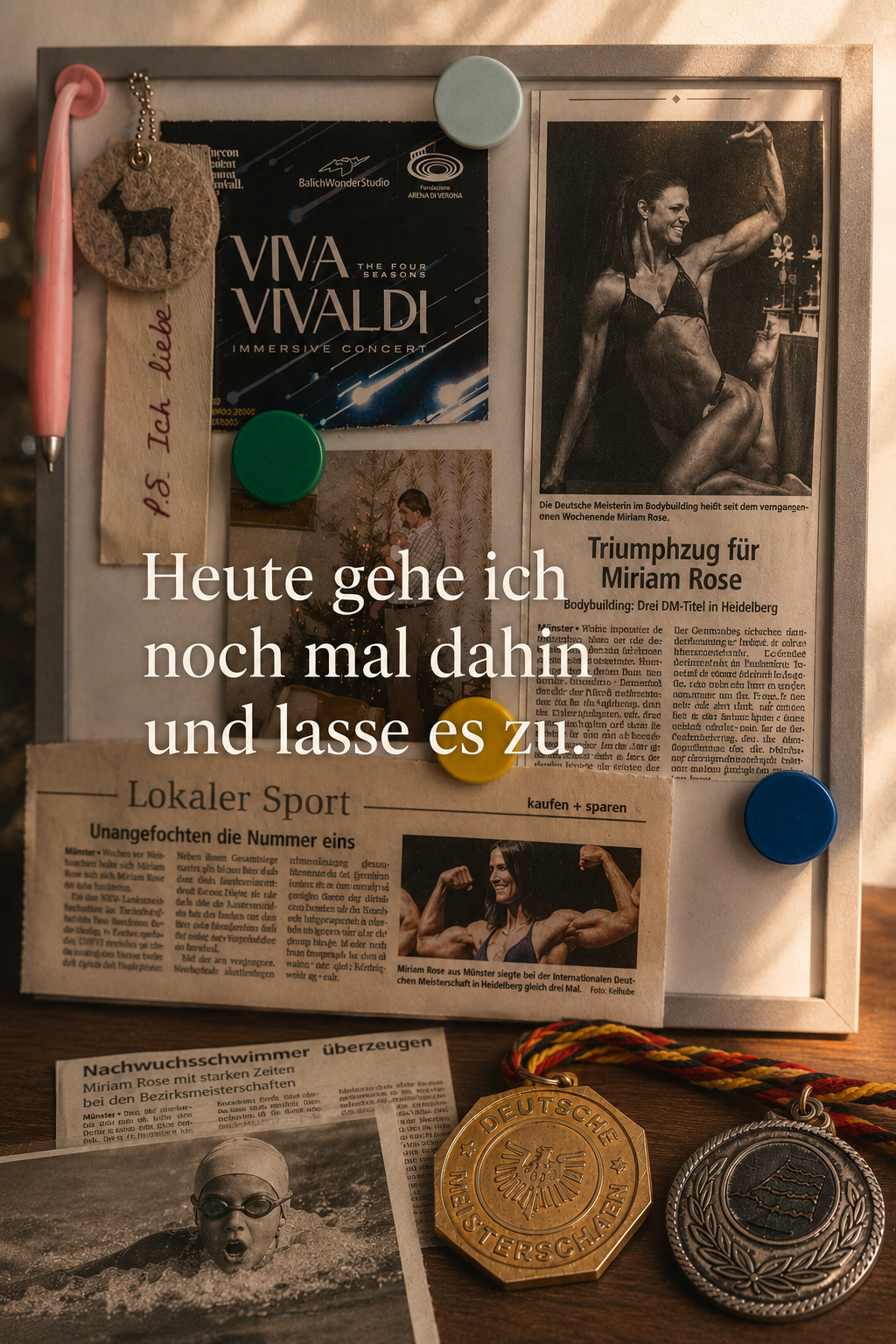 Erinnerungen an Schwimmen und die Deutschen Meisterschaften von Sera Rose